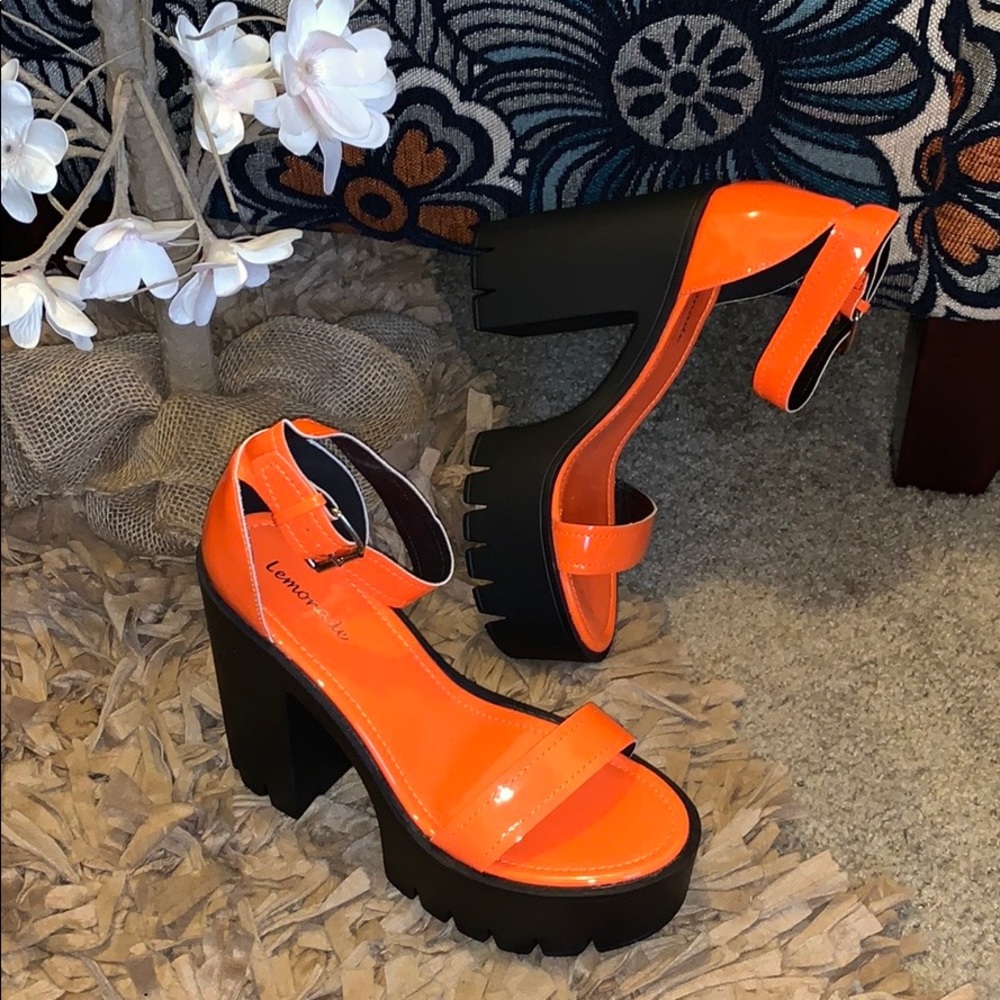 Lemonade Block Heel Sandal